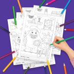 Desenhos para Colorir - Urban Foods