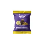 Embalagem Urban Foods Banana & Peanut com 3 bolas energéticas de banana e amendoim.